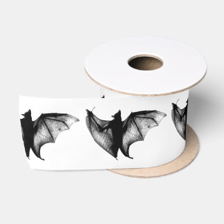 Lazo De Raso Murciélagos Vampiros Góticos