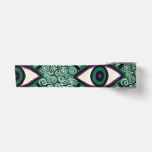 Lazo De Raso "Mystic Emerald Eyes" - Psychedelic Swirl Seamless