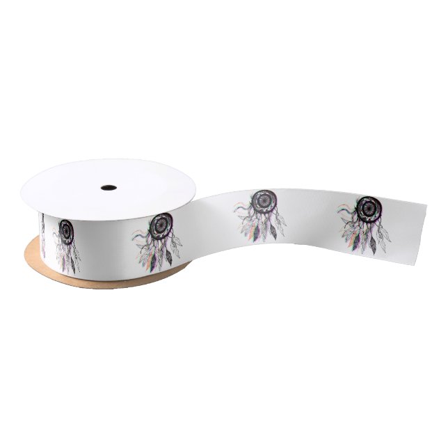 Lazo De Raso Nativo americano artístico moderno Dreamcatcher (Carrete)