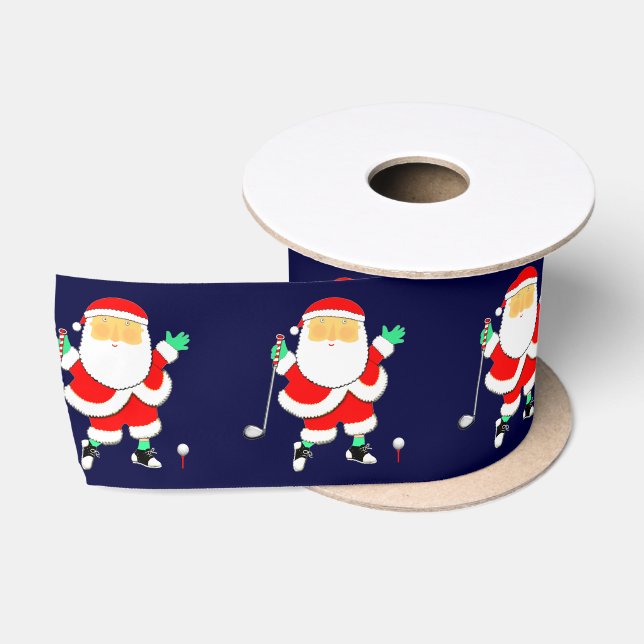 Lazo De Raso Navidad de golf (Carrete)