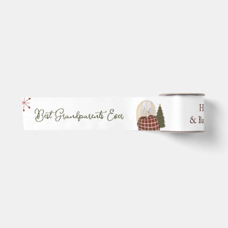 Lazo De Raso Navidad de los mejores abuelos personalizada