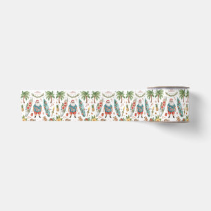 Lazo De Raso Navidad en Hawaii tematizada con Santa Claus