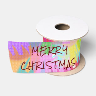 LAZO DE RASO NAVIDAD FERRY DE COLORES ESPARTAMENTE PERSONALIZAD