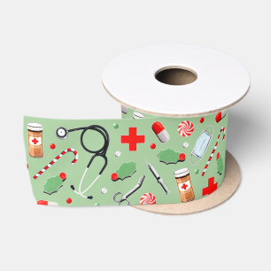 Lazo De Raso Navidad Médica