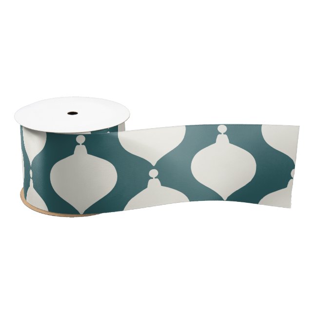 Lazo De Raso Navidad retro vintage navidad bautizada (Carrete)