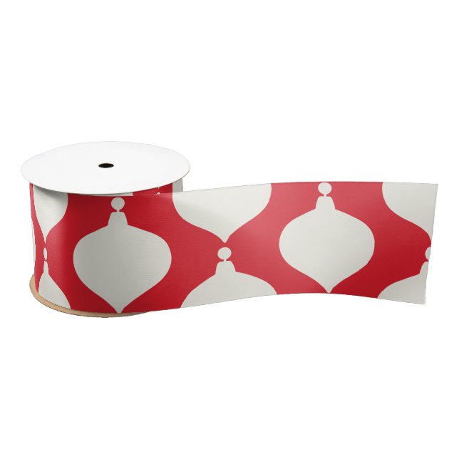 Lazo De Raso Navidad retro vintage navidad bautizada (Carrete)