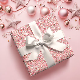Lazo De Raso Navidad Rosa Color Sólido