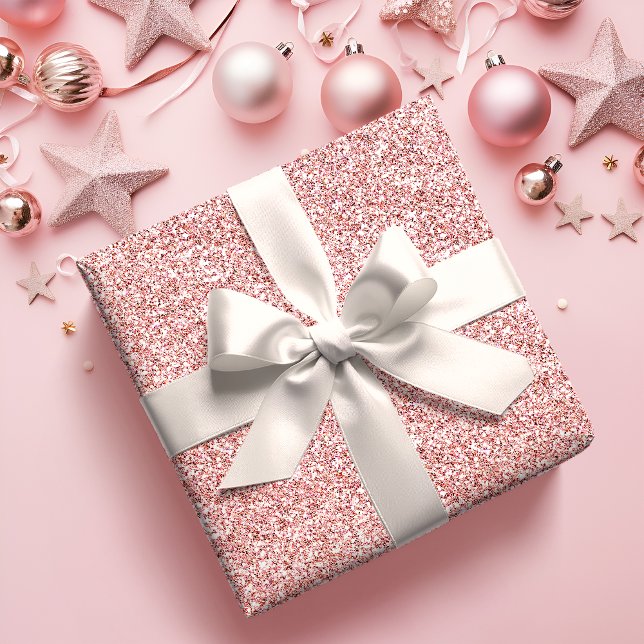 Lazo De Raso Navidad Rosa Color Sólido (Subido por el creador)