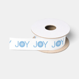 Lazo De Raso Navidades azules Joy Ribbon