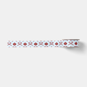 Lazo De Raso Navidades de cachorro Candy Cane Bows