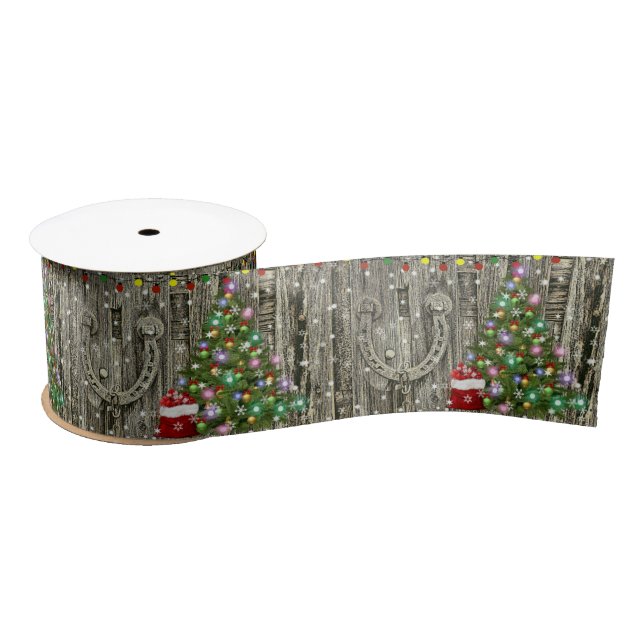 Lazo De Raso Navidades de Charm Country (Carrete)