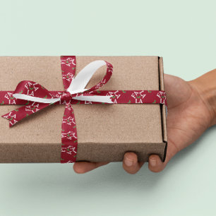 Lazo De Raso Navidades de Fa La Festive Holly