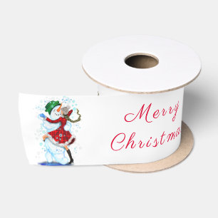 Lazo De Raso Navidades de hoy y bailarinas Chicas Funny Ribbon