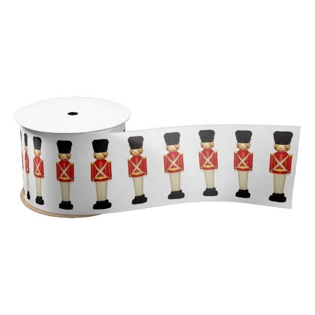 Lazo De Raso Navidades de Inglaterra de Londres Satin Ribbon (Carrete)