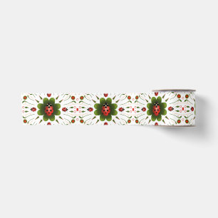 Lazo De Raso Navidades de Ladybug Satin Ribbon