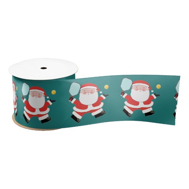 Lazo De Raso Navidades de pelota de canto Satin Ribbon (Carrete)