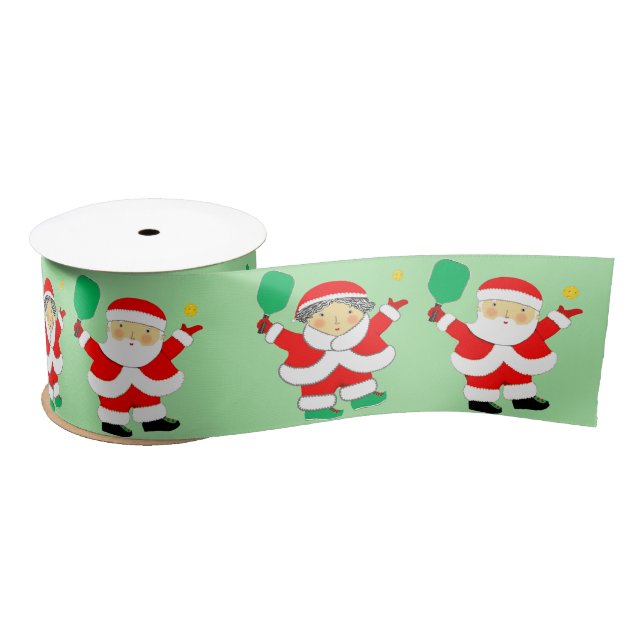 Lazo De Raso Navidades de pelota de canto Satin Ribbon (Carrete)