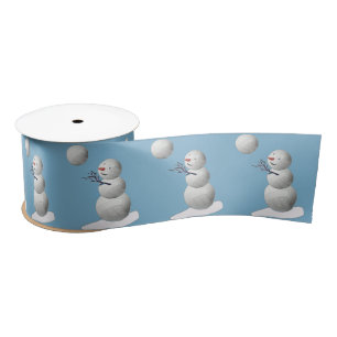 Lazo De Raso Navidades de voleibol Snowman
