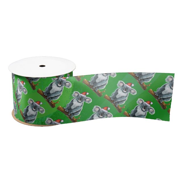 Lazo De Raso Navidades del oso Koala (Carrete)