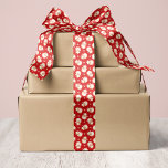 Lazo De Raso Navidades del Retro Rojo Vintage Santa Claus<br><div class="desc">Añada un toque nostálgico a su decoración navideña con esta cinta rojiza de satén de los Navidades de Santa Claus. Con un diseño clásico de Santa Claus con copos de nieve festivos sobre un fondo sólido, esta cinta es perfecta para envolturas de regalo, artesanías de vacaciones, coronas y más. El...</div>