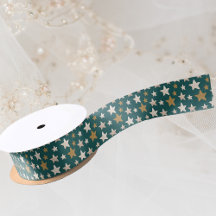 Navidades elegantes modernos Patrón estrella Verde