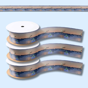 Lazo De Raso Navidades En Santorini, Grecia Con Santa