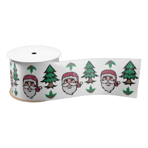 Lazo De Raso Navidades feos Santa Thunder_Cove estilo suéter