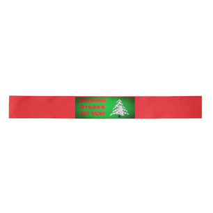 LAZO DE RASO NAVIDADES GREEN