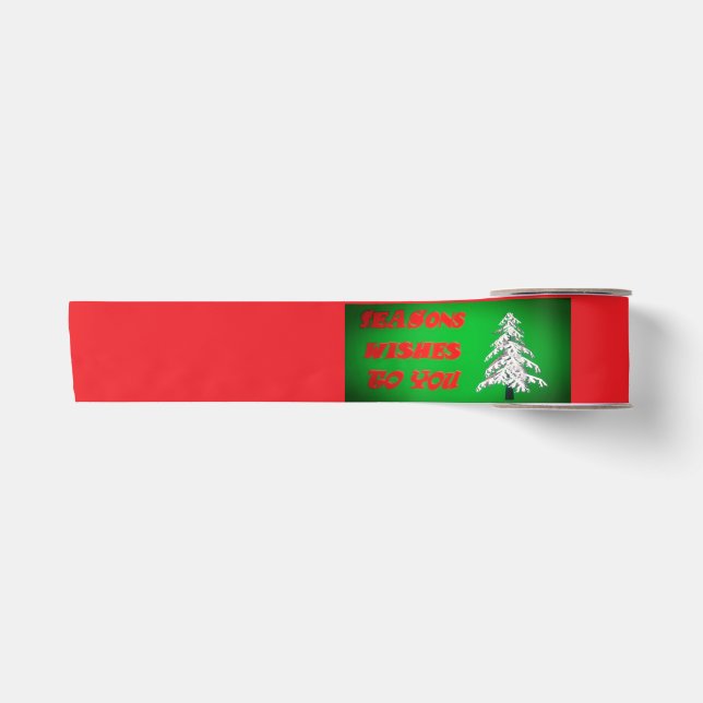 LAZO DE RASO NAVIDADES GREEN (Anverso)