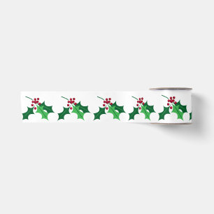 Lazo De Raso Navidades holly