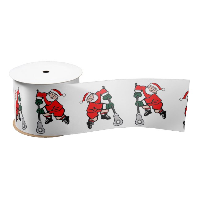 Lazo De Raso Navidades Lacrosse (Carrete)