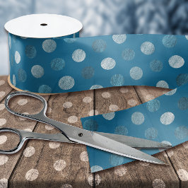 Lazo De Raso Navidades modernos y elegantes con puntos de polka
