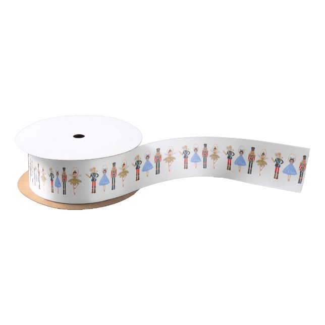 Lazo De Raso Navidades Nutcracker 1WH1 (Carrete)