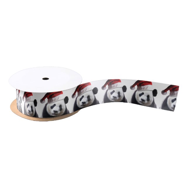 Lazo De Raso Navidades Panda Bear (Carrete)