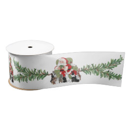 Lazo De Raso Navidades Santa Bunny Rabbit Lover Cute Wide