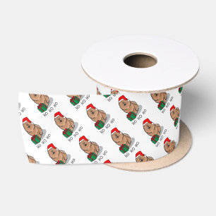 Lazo De Raso Navidades Santa Chow Chow Dog (canela) Cute