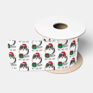 Lazo De Raso Navidades Santa Hat Pomeranian (tricolor) Cute