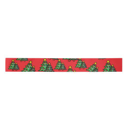 Lazo De Raso Navidades Satin Red Ribbon