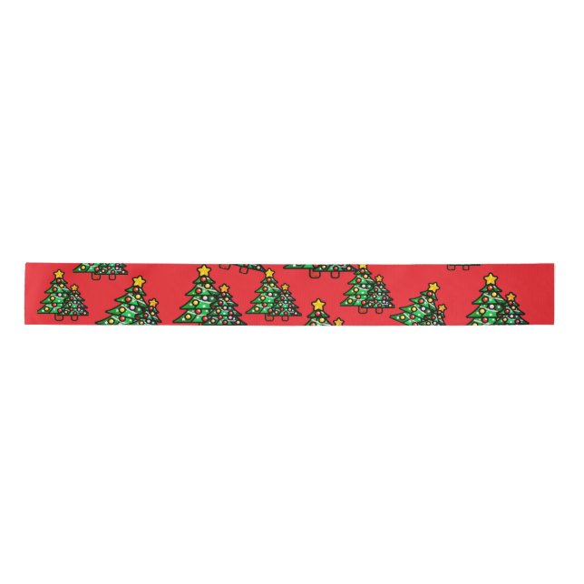 Lazo De Raso Navidades Satin Red Ribbon (Anverso)
