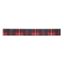 Lazo De Raso Navidades Tartán Plaid