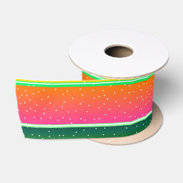 Lazo De Raso Navidades Vacaciones color rosa verde creativo ray