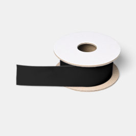Lazo De Raso Negro Personalizable