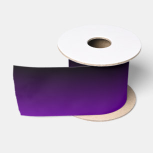 Lazo De Raso Negro y Violeta Púrpura Ombre