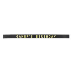 Lazo De Raso Neon Any año videojuegos cumpleaños