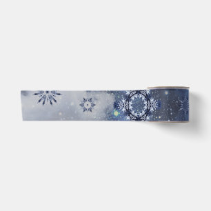 Lazo De Raso Nieve azul