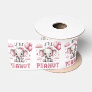 Lazo De Raso Niña adorable pequeño cacahuete