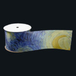 Lazo De Raso "Noche estrellada" por Van Gogh<br><div class="desc">Este diseño presenta una reproducción sin alteraciones ni ediciones muy alta de la famosa pintura "Starry Night" de Van Gogh.</div>