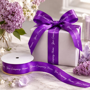 Lazo De Raso Nombre de empresa de marca de marketing morado