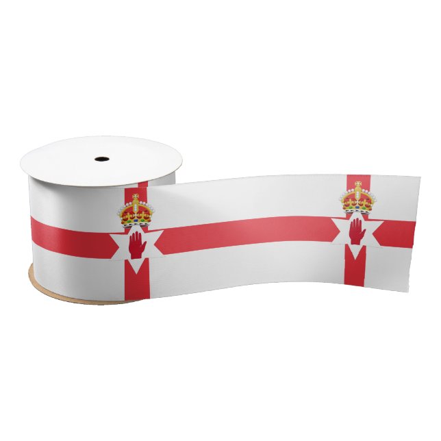 Lazo De Raso Northern Ireland flag Ribbon (Carrete)