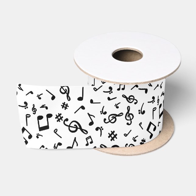 Lazo De Raso Notas Musicales (Carrete)